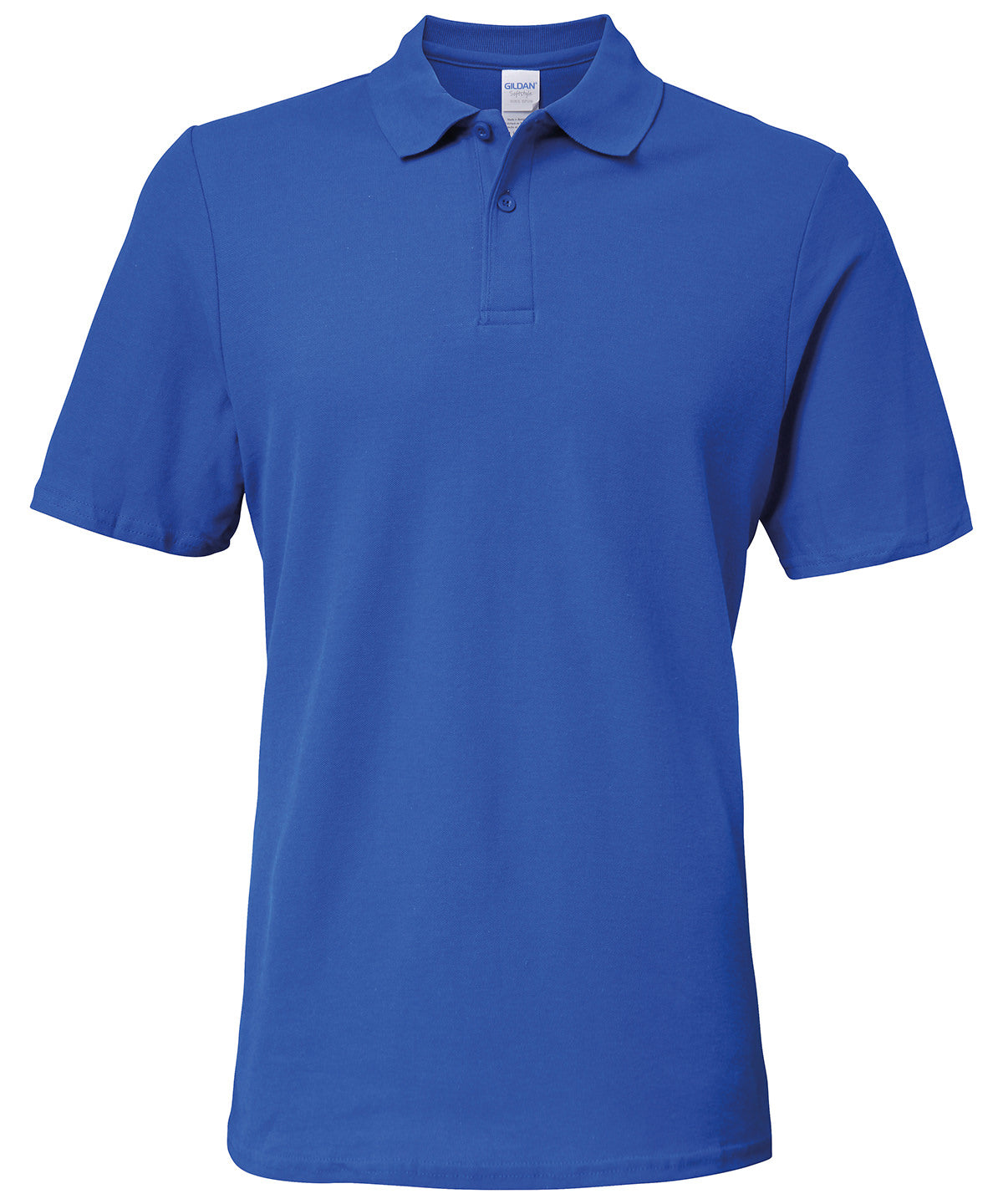 Softstyle adult double piqué polo