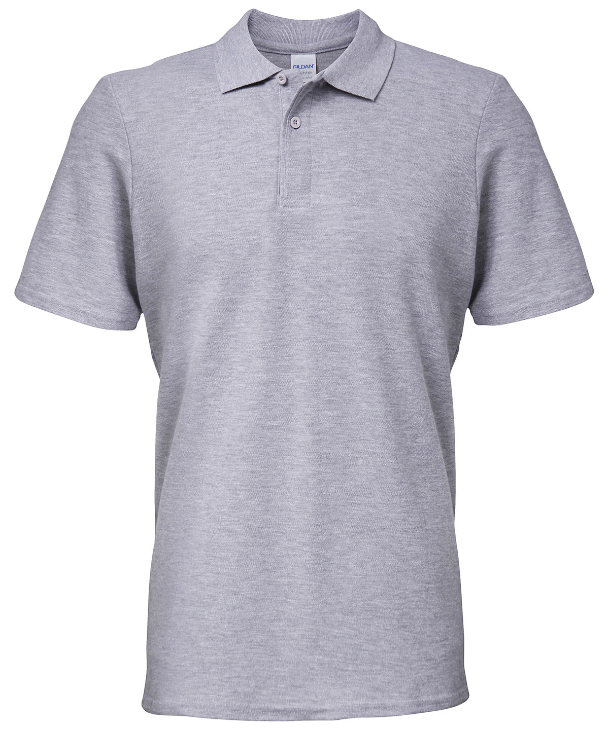 Softstyle adult double piqué polo