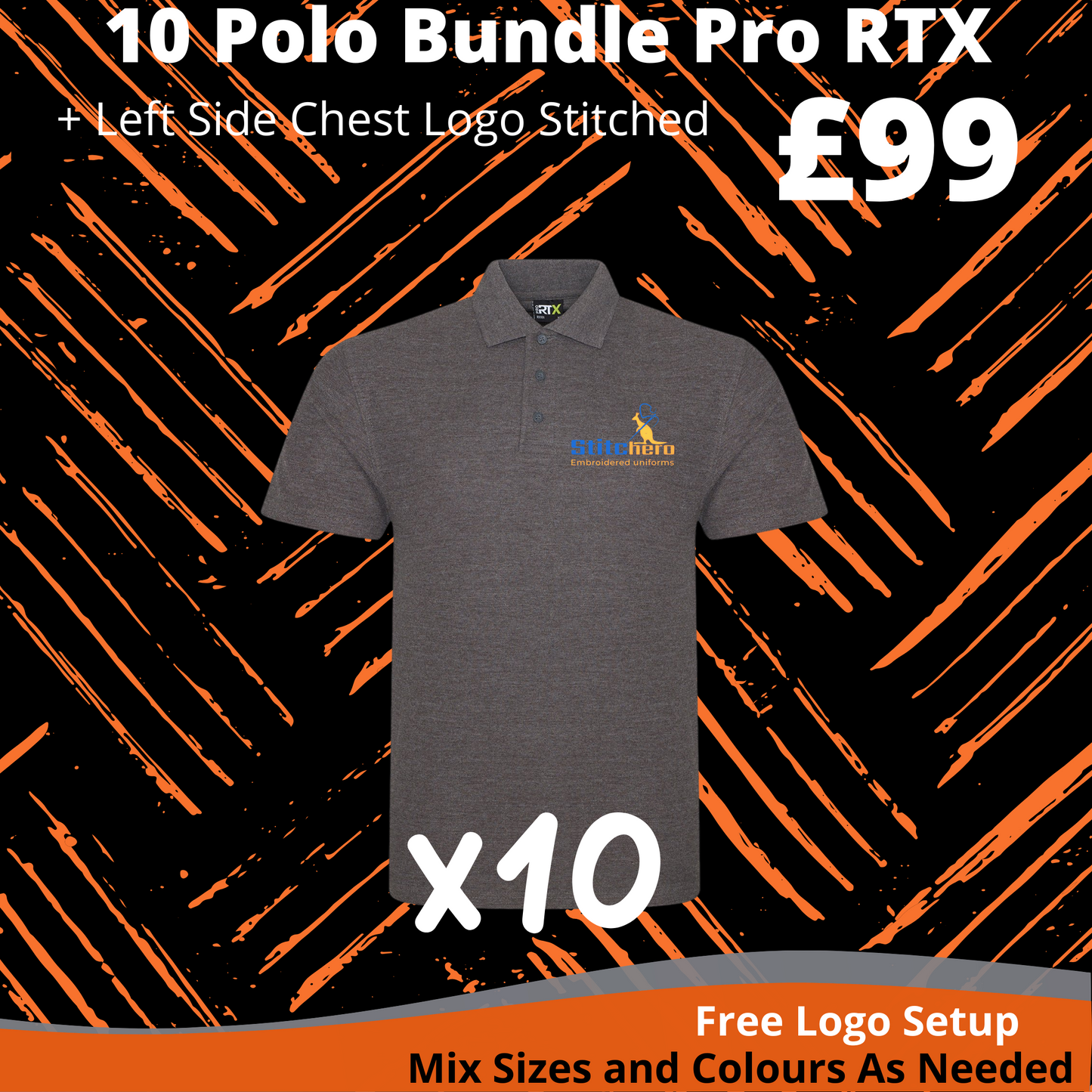 10 Polo Deal Pro RTX