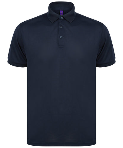 Recycled polyester polo shirt