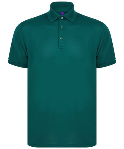 Recycled polyester polo shirt