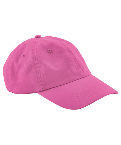 Junior low-profile 6-panel dad cap