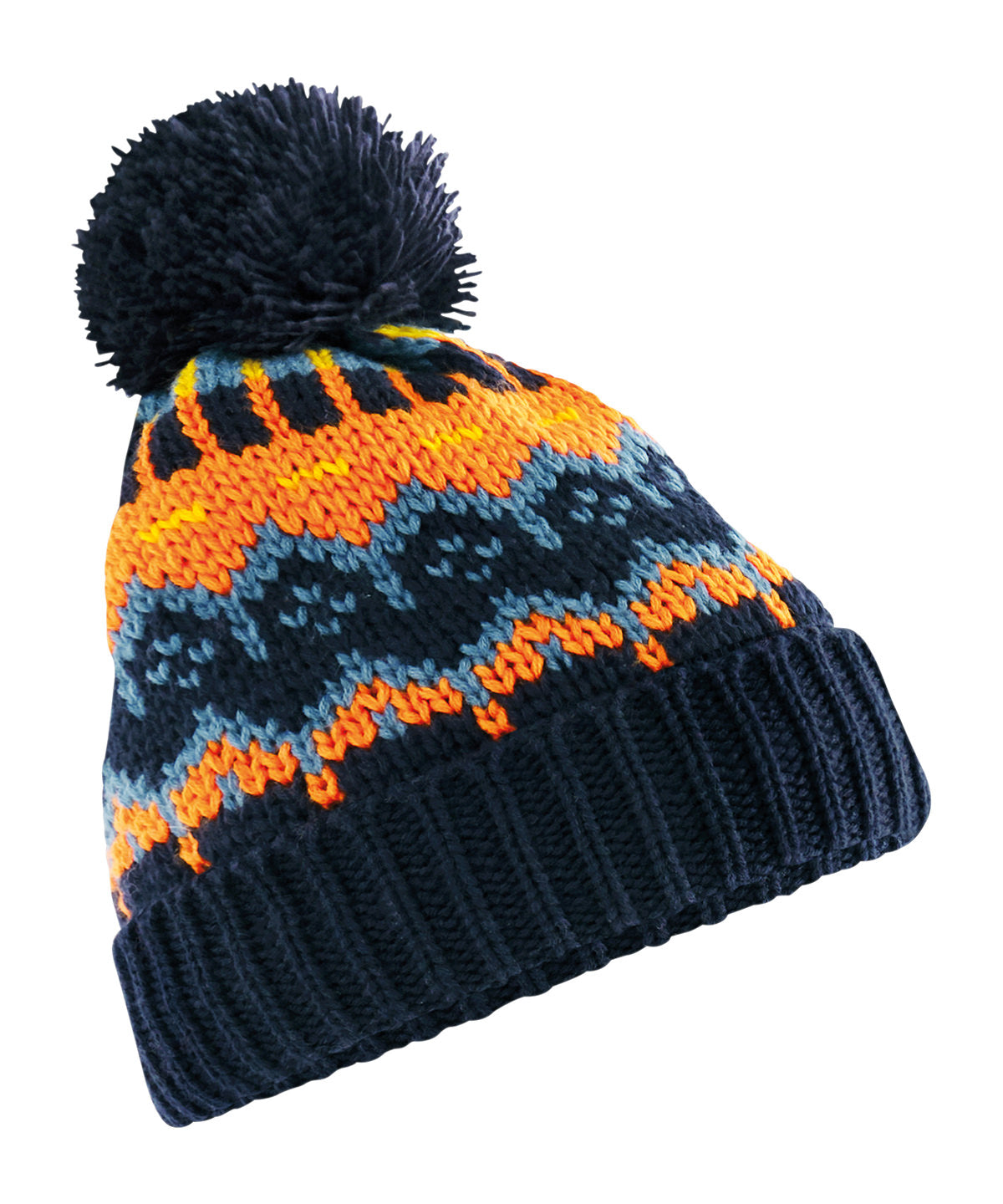 Retro ski beanie